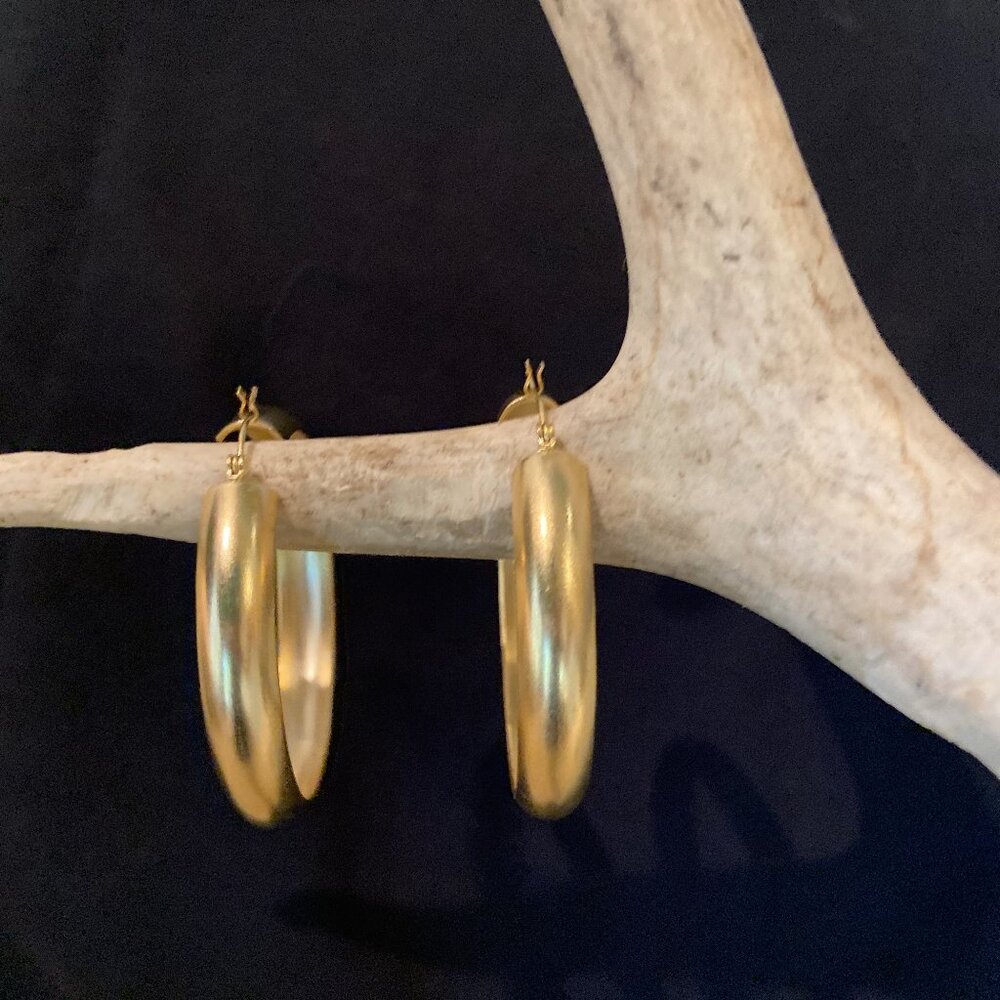 Gold Hoop Earrings